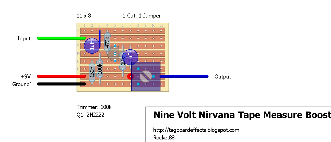 Nine Volt Nirvana Tape Measure Boost 28Trim 29 2d38768fc986
