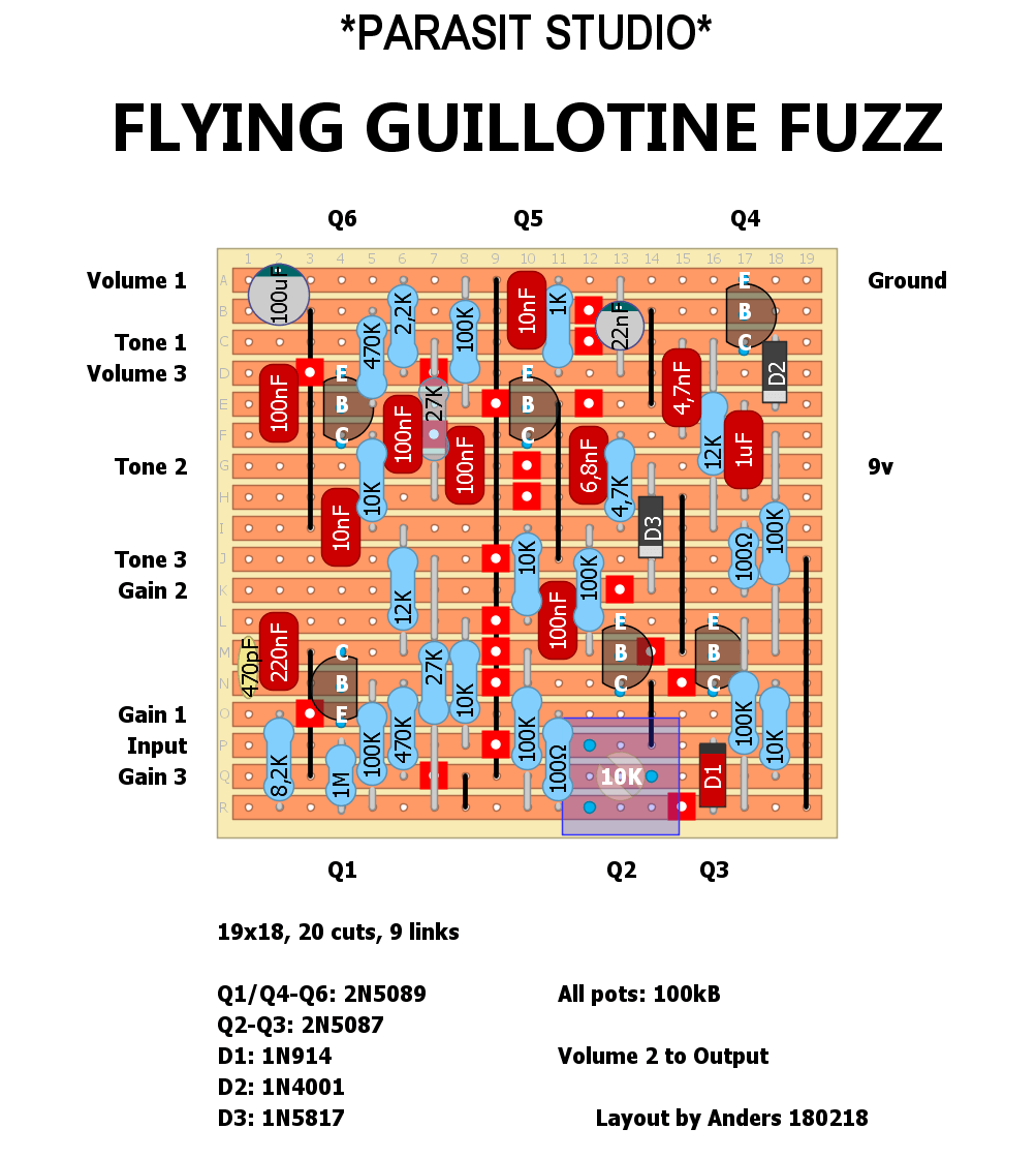 Parasit Studio Flying Guillotine Fuzz 06d99056aed9
