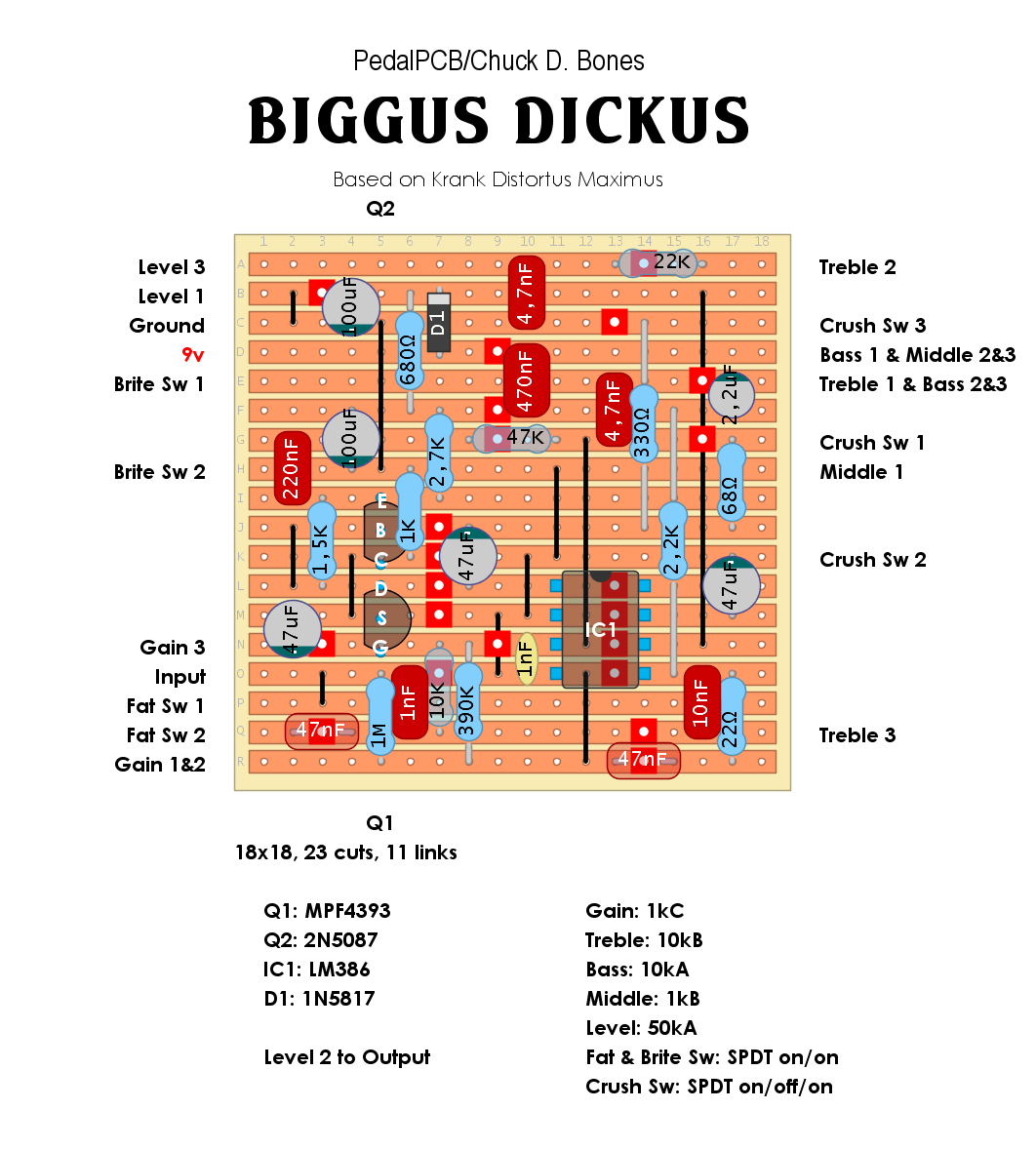 PedalPCB Biggus Dickus 7e81618a1dac