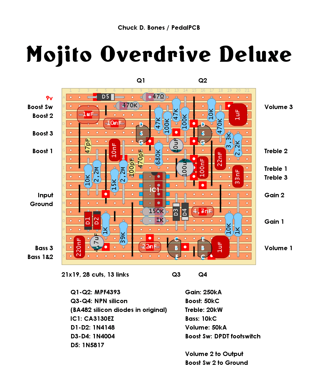 PedalPCB Mojito Overdrive 58a6cad59db1