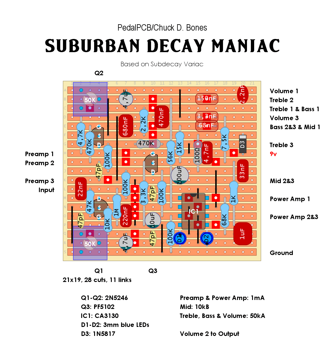 PedalPCB Suburban Decay Maniac 8e4c3b14f9db
