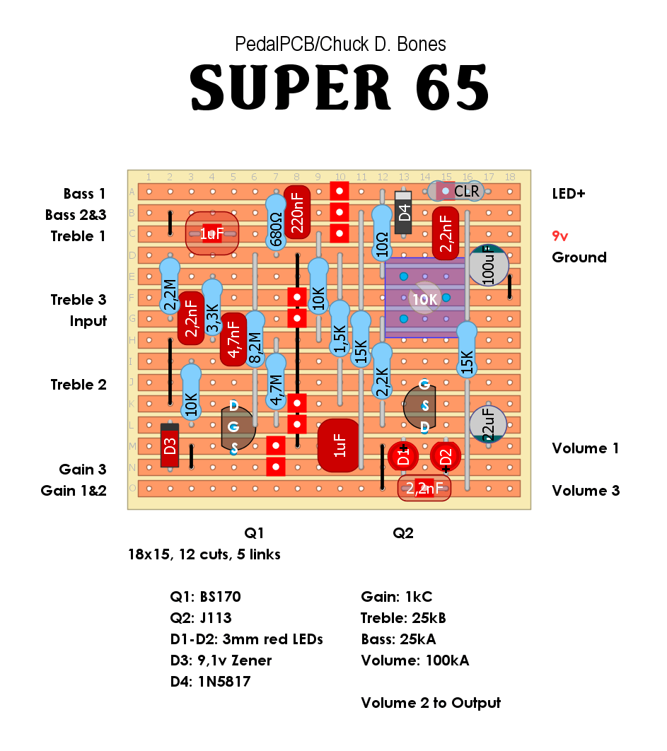 PedalPCB Super 65 8b9e4c906c5b