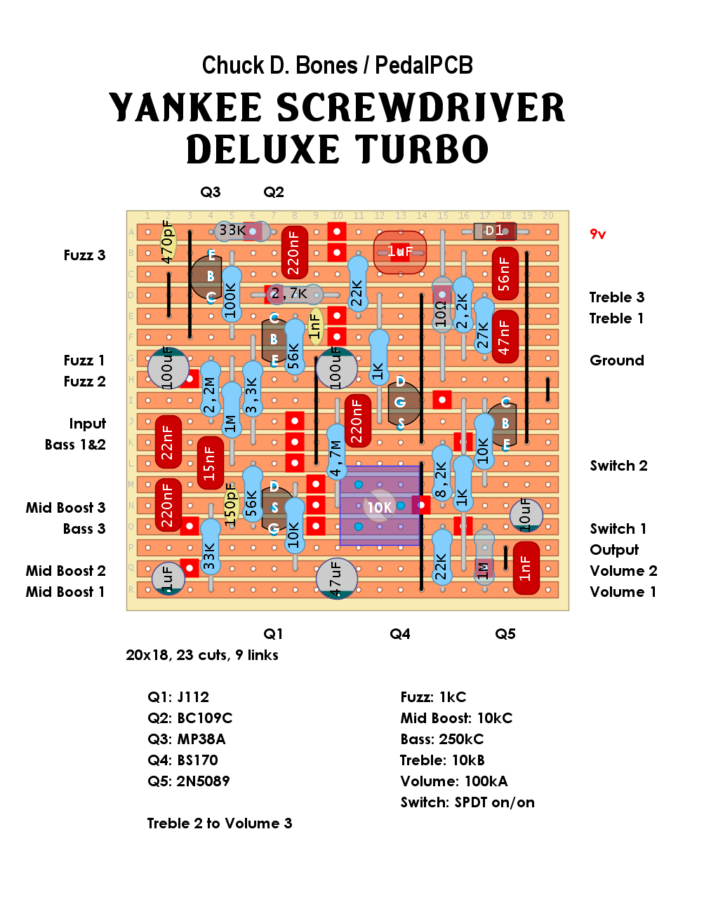PedalPCB Yankee Screwdriver Deluxe 8392dc4b72ba