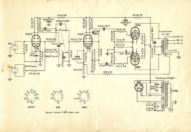 PHILIPS 976B SCHEMATIC PHILIPS 976B SCHEMATIC