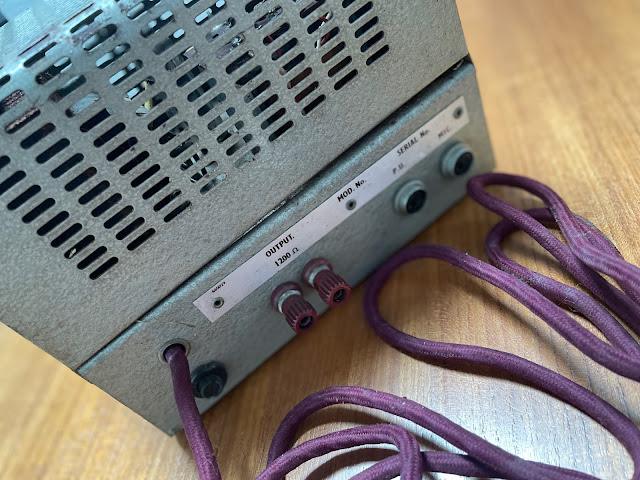 PHILIPS 976B pa valve amplifier head PHILIPS 976B pa valve amplifier head