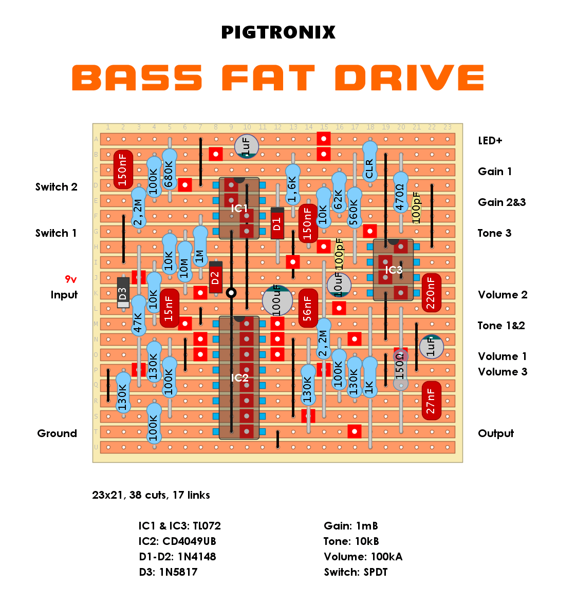 Pigtronix Bass Fat Drive 206867ea0b27