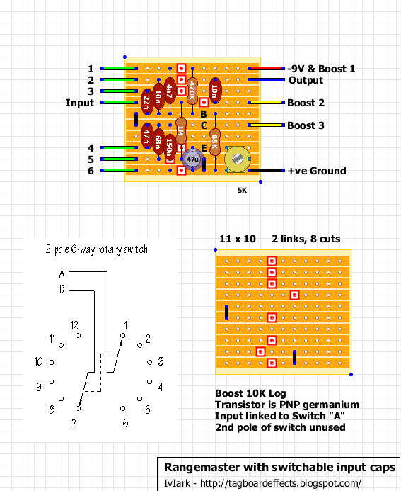 Rangemaster with switchable input caps 475dc74c3655