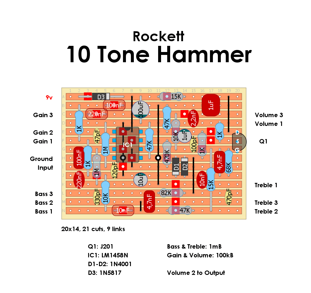 Rockett 10 Tone Hammer 11d4c886f3e9