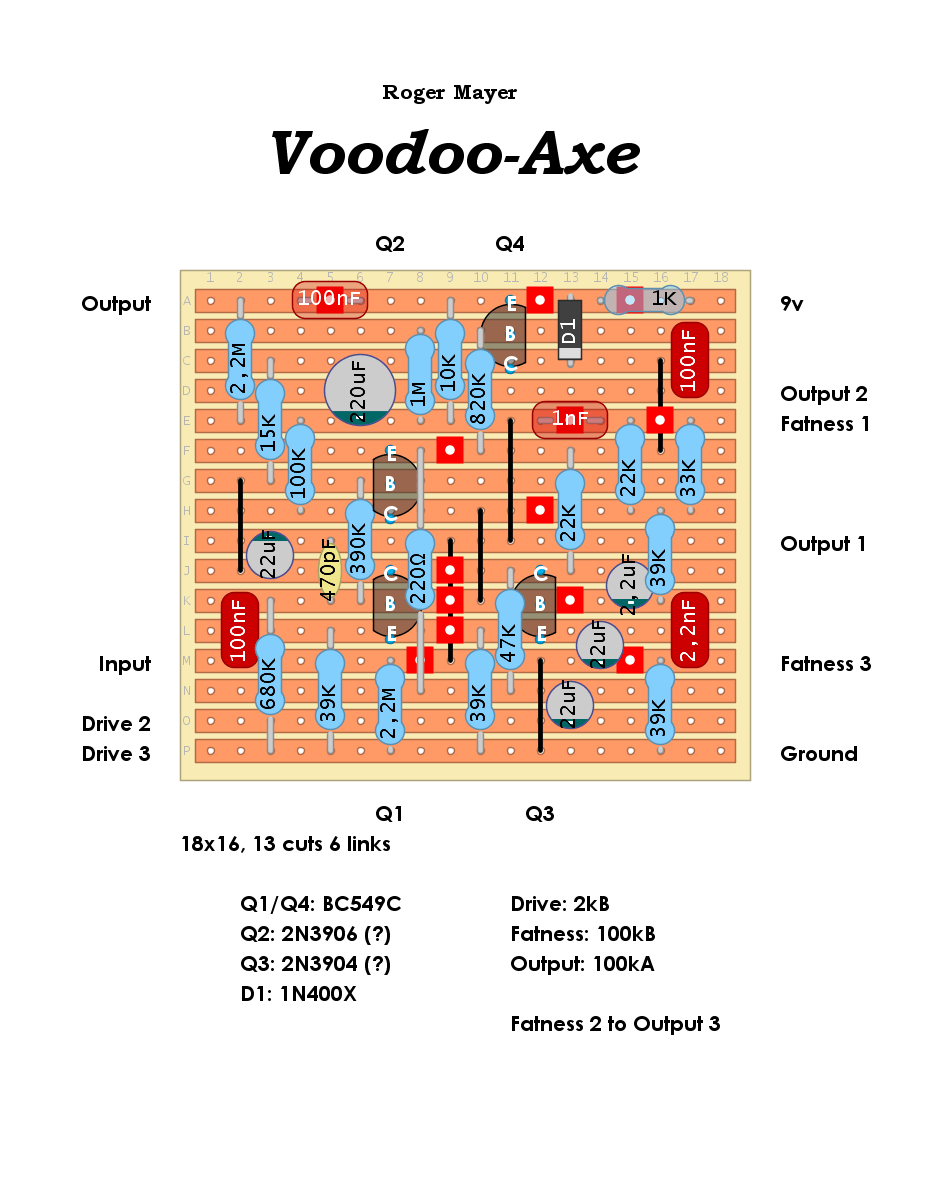 Roger Mayer Voodoo Axe d34c93777731
