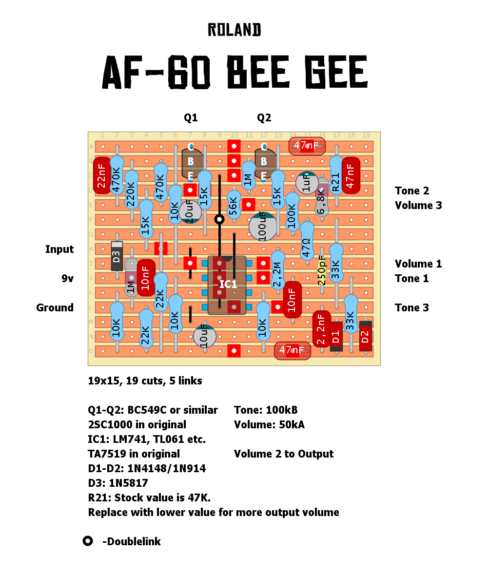 Roland AF 60 Bee Gee 036756ed88db