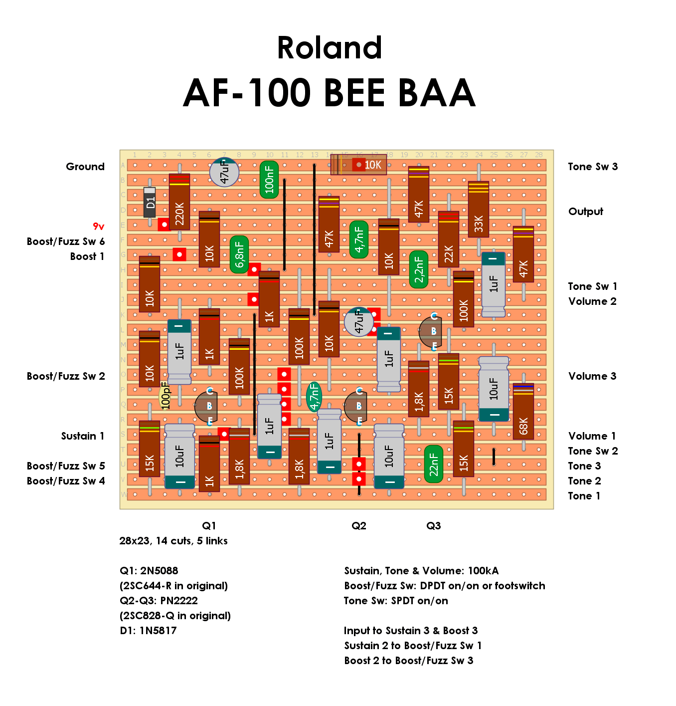Roland Bee Baa MOJO 3f3f428c7665