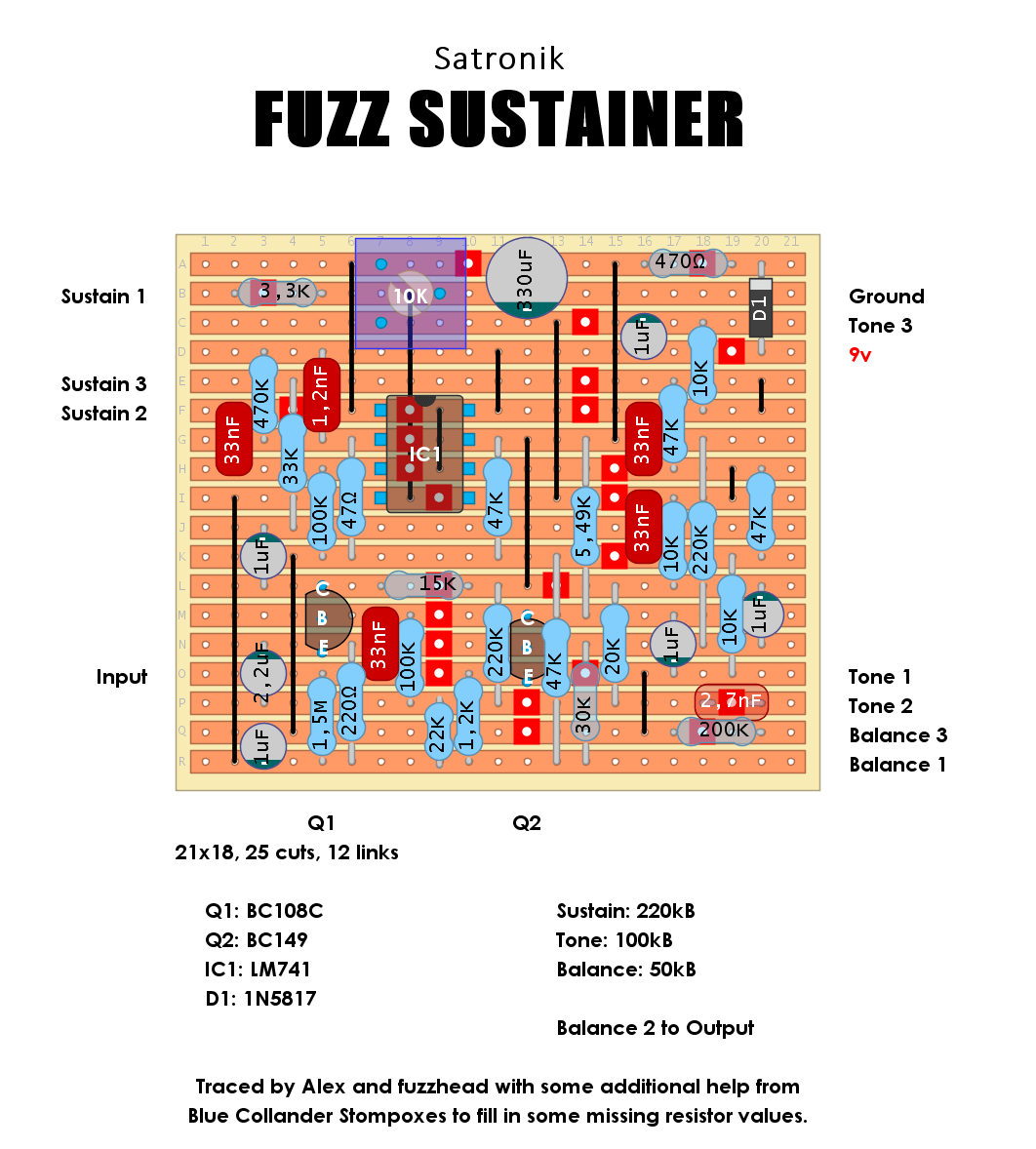Satronik Fuzz Sustainer d75c255c16c1