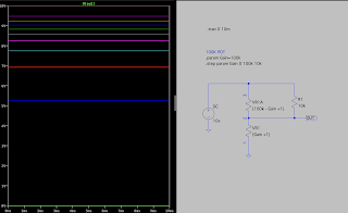 custom pot taper - LTspice example 2