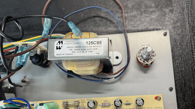 Vox AC4 transformer upgrade