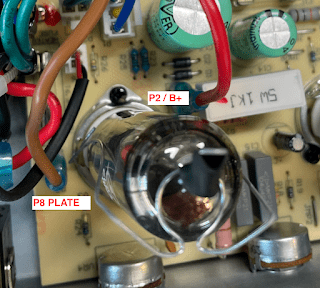 Vox AC4 output transformer connections