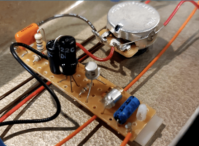 Sakata hybrid one knob fuzz