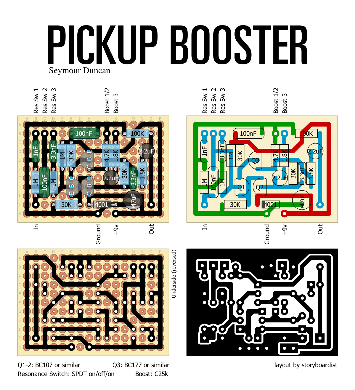 Seymour Duncan Pickup Booster 88e756688623