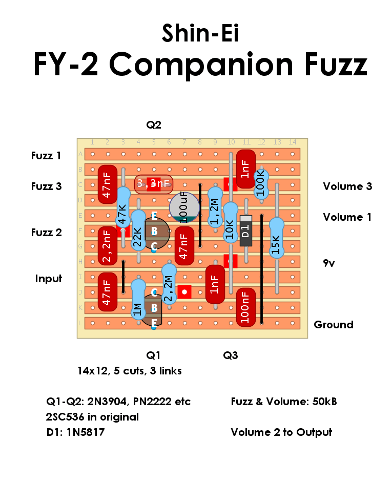 Shin Ei FY2 Companion Fuzz 483b40c06684