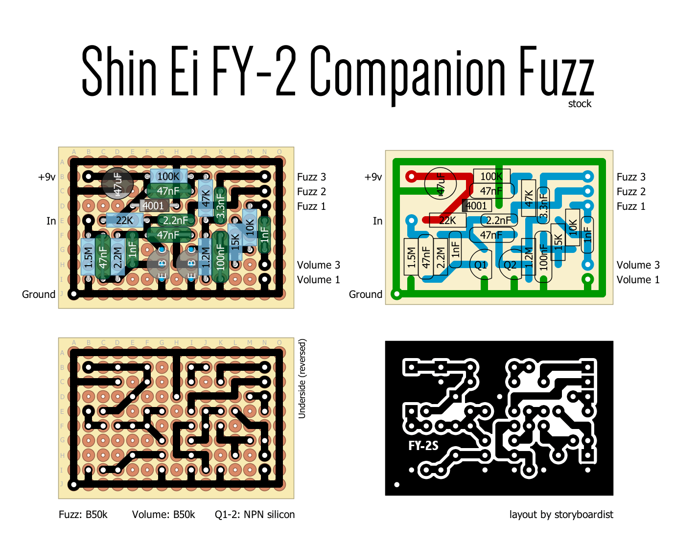 Shin Ei FY2 Companion Fuzz stock 796e40d58595