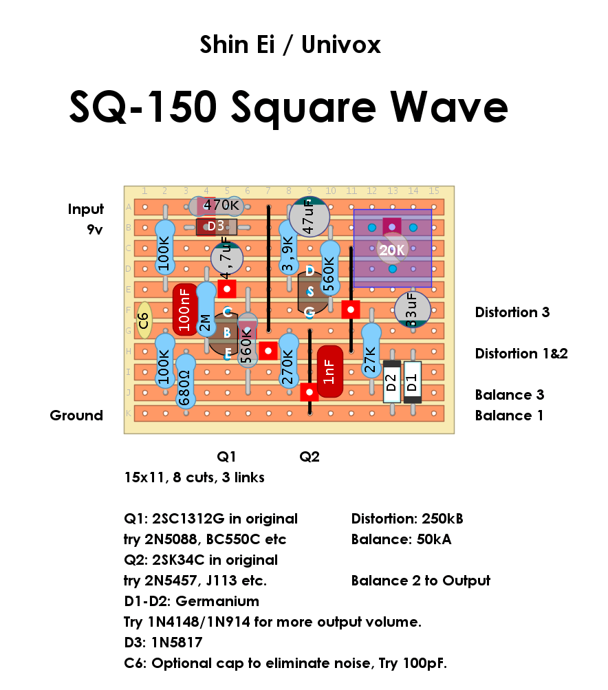 Shin Ei Univox SQ 150 Square Wave 4d22f28e2e02