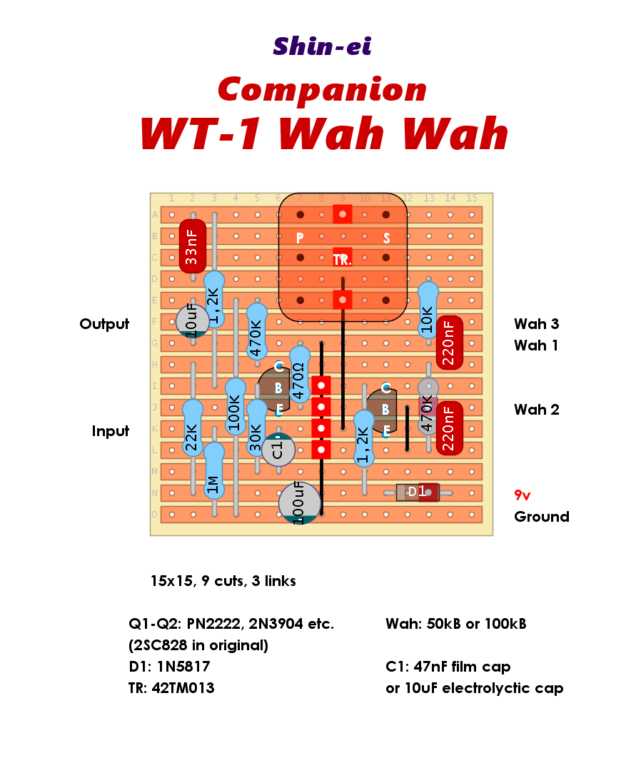 Shin Ei WT1 Wah Wah 4520b3b8f504