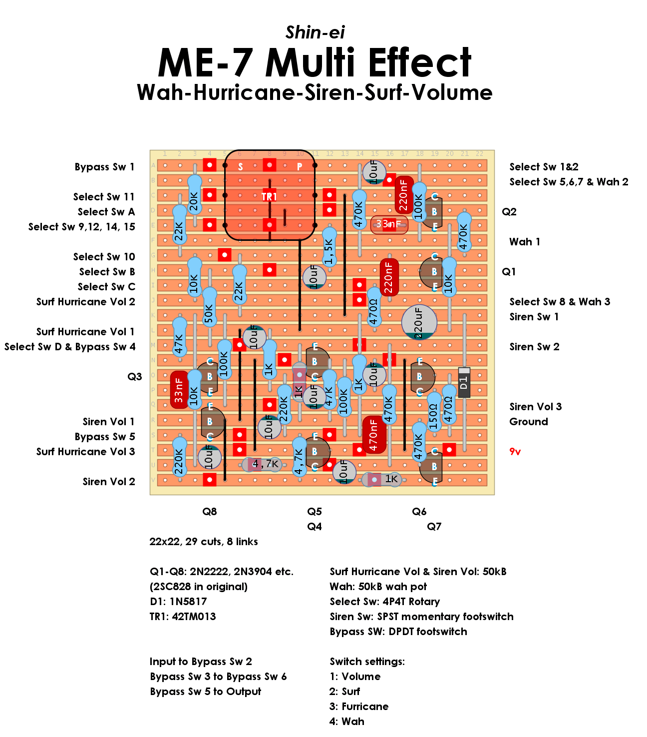 Shin ei ME7 Multii Effect b0b4858bd9f8