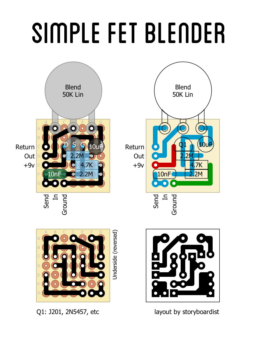Simple FET Blender 0545df396432