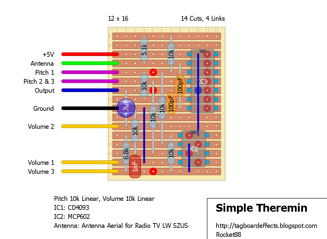 Simple Theremin ef90750e887a