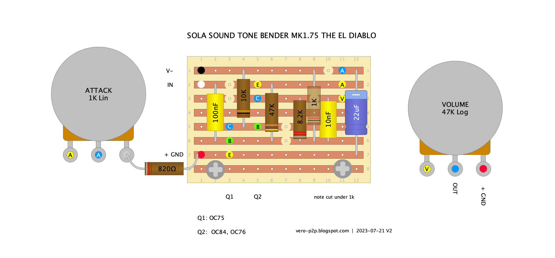Sola Sound MK1.5 El Diablo v2 35853f0e8e2a