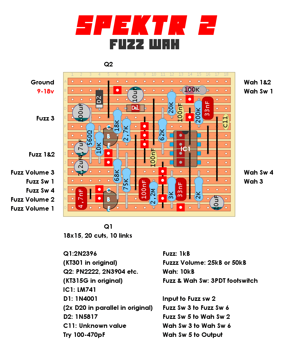 Spektr 2 Fuzz wah 8220cfec32d5
