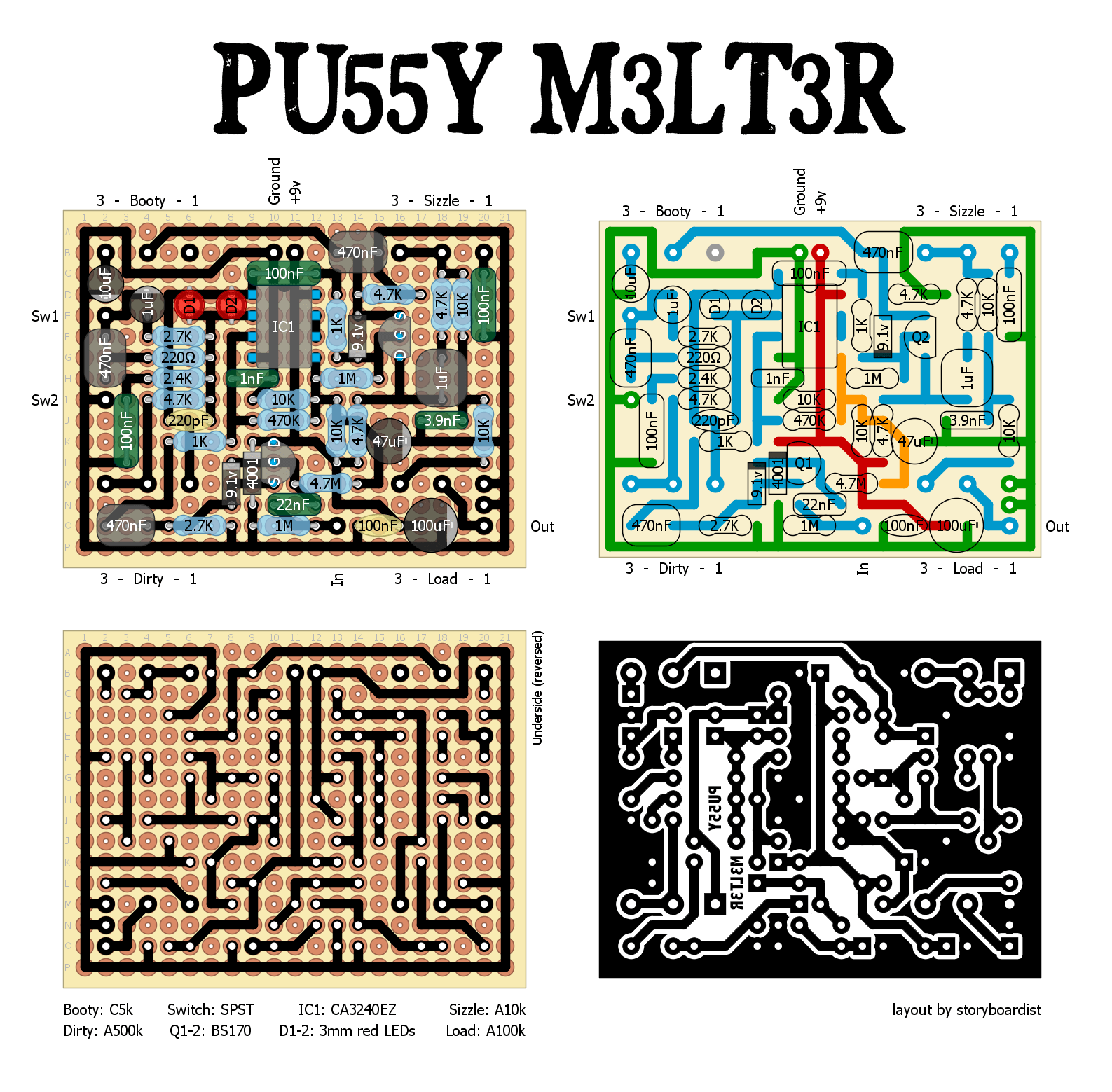 Steel Panther Pu55y M3lt3r 0089f7653cca