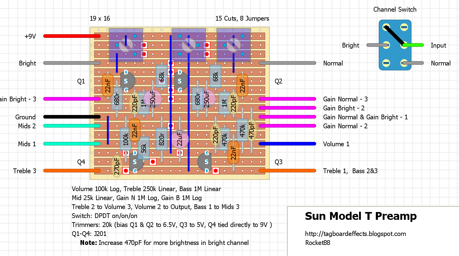 Sunn Model T Preamp 7a794b2852dc