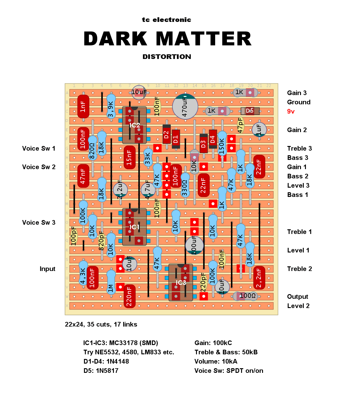 TC Electronic Dark Matter f4e1f55d4e11