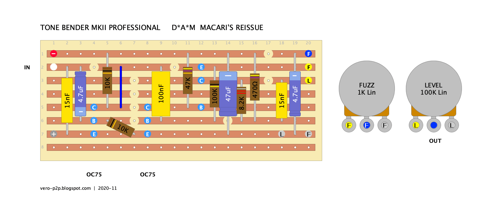 TONE BENDER MKII DAM MACARI 1e85ffa670ba