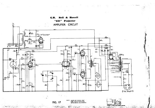 BELL & HOWELL, MODEL 621 SCHEMATIC