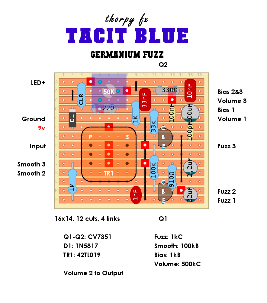 Thorpy Fx Tacit Blue Ge Fuzz e190202a8aa1