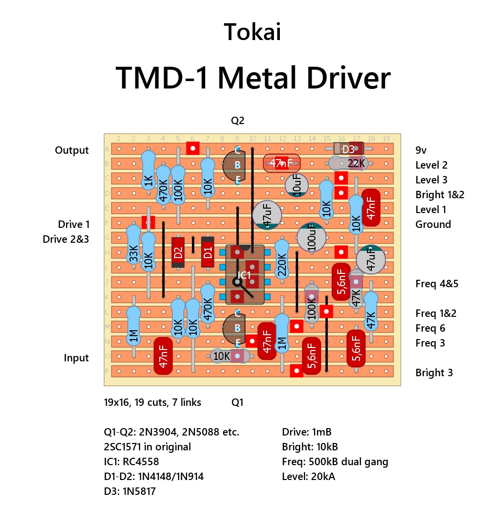 Tokai TMD1 Metal Driver eed9d21e2f8c