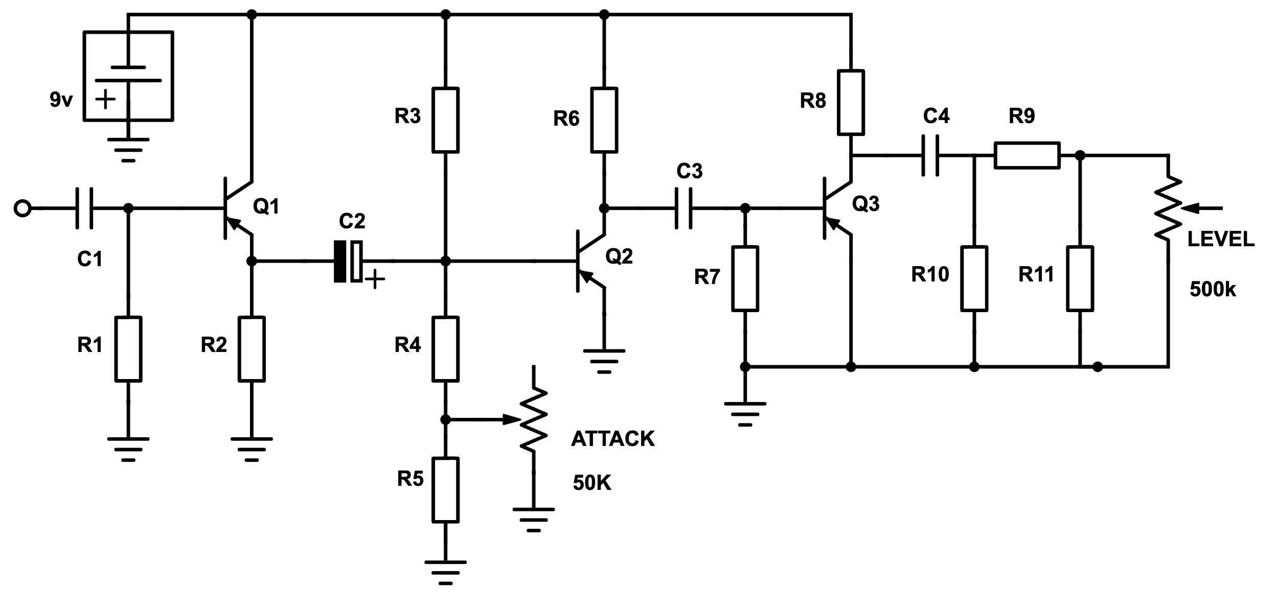 Tone Bender MKI generic schematic 74f21158c4d4