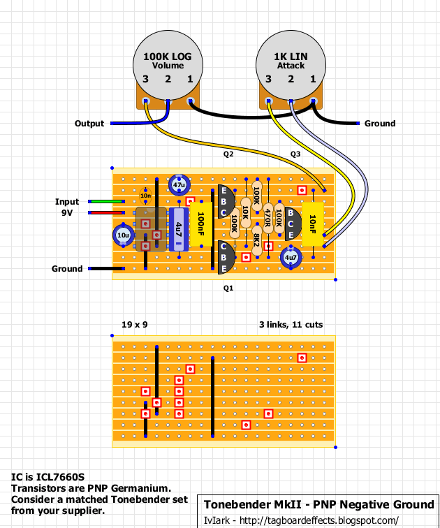 Tonebender MkII PNP Negative Ground 6599e160794e