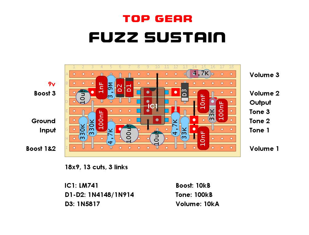 Top Gear Fuzz Sustain 23fed804d155