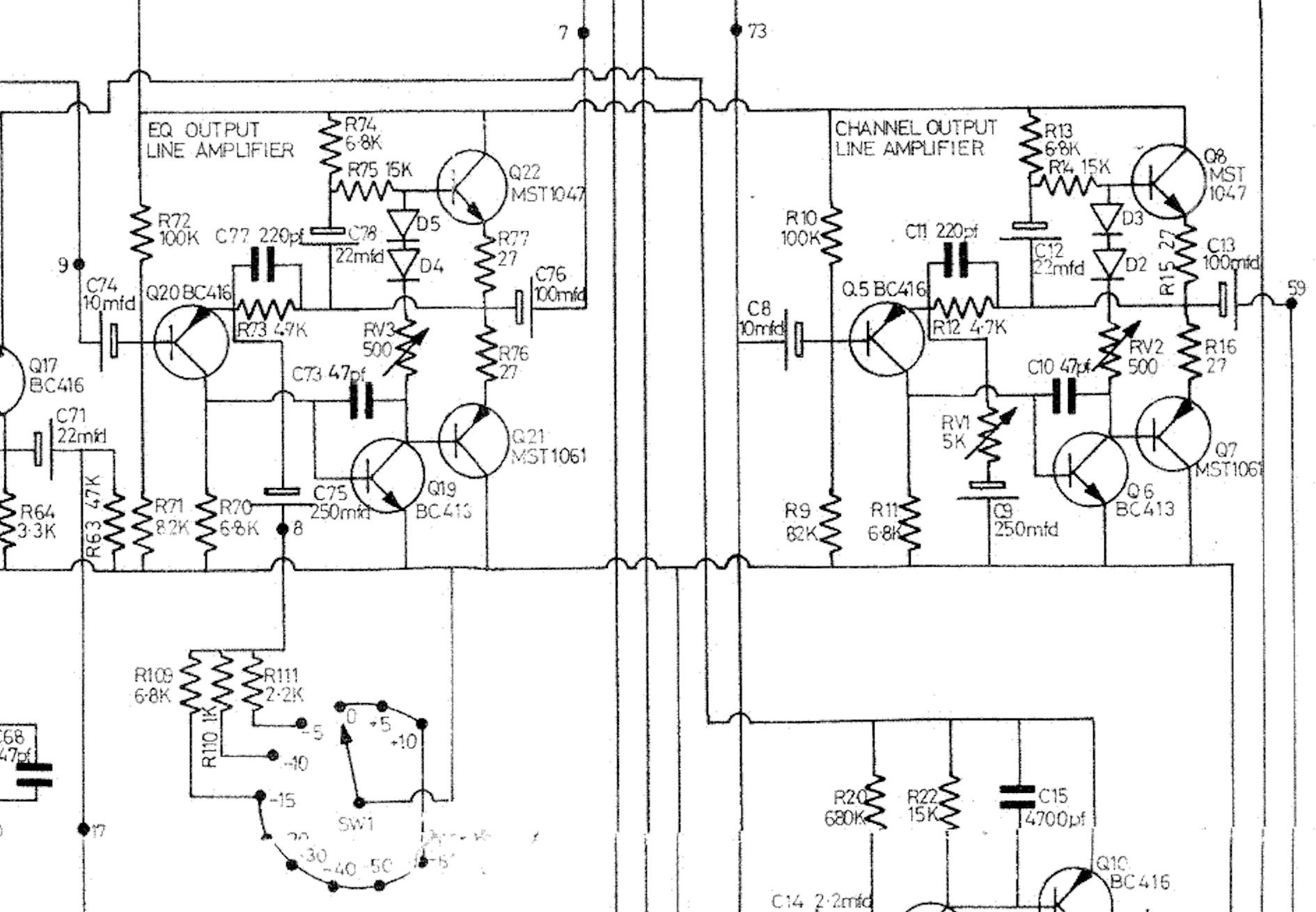 Trident channel amp schematic 824211dabc75