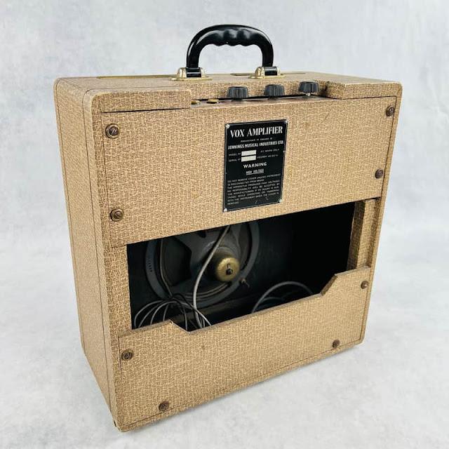 Vintage Vox AC4 rear panel