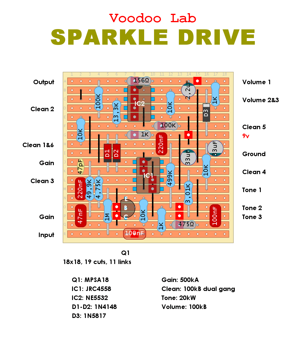 Voodoo Lab Sparkle Drive 44976f7c297a