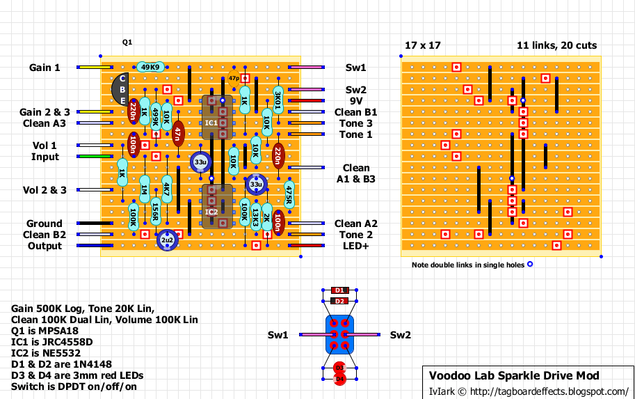 Voodoo Lab Sparkle Drive Mod 101f815987a9