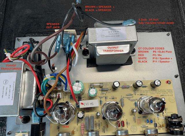 Vox AC4-C1 circuit board