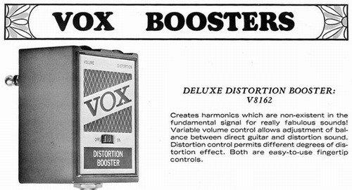 Vox Deluxe Distortion Booster 576b3565a468