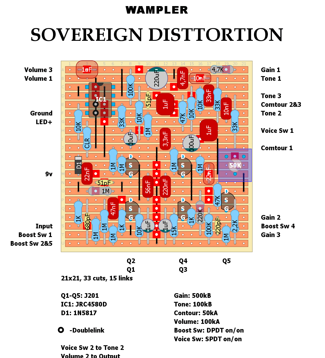 Wampler Sovereign Distortion a515c5dda445