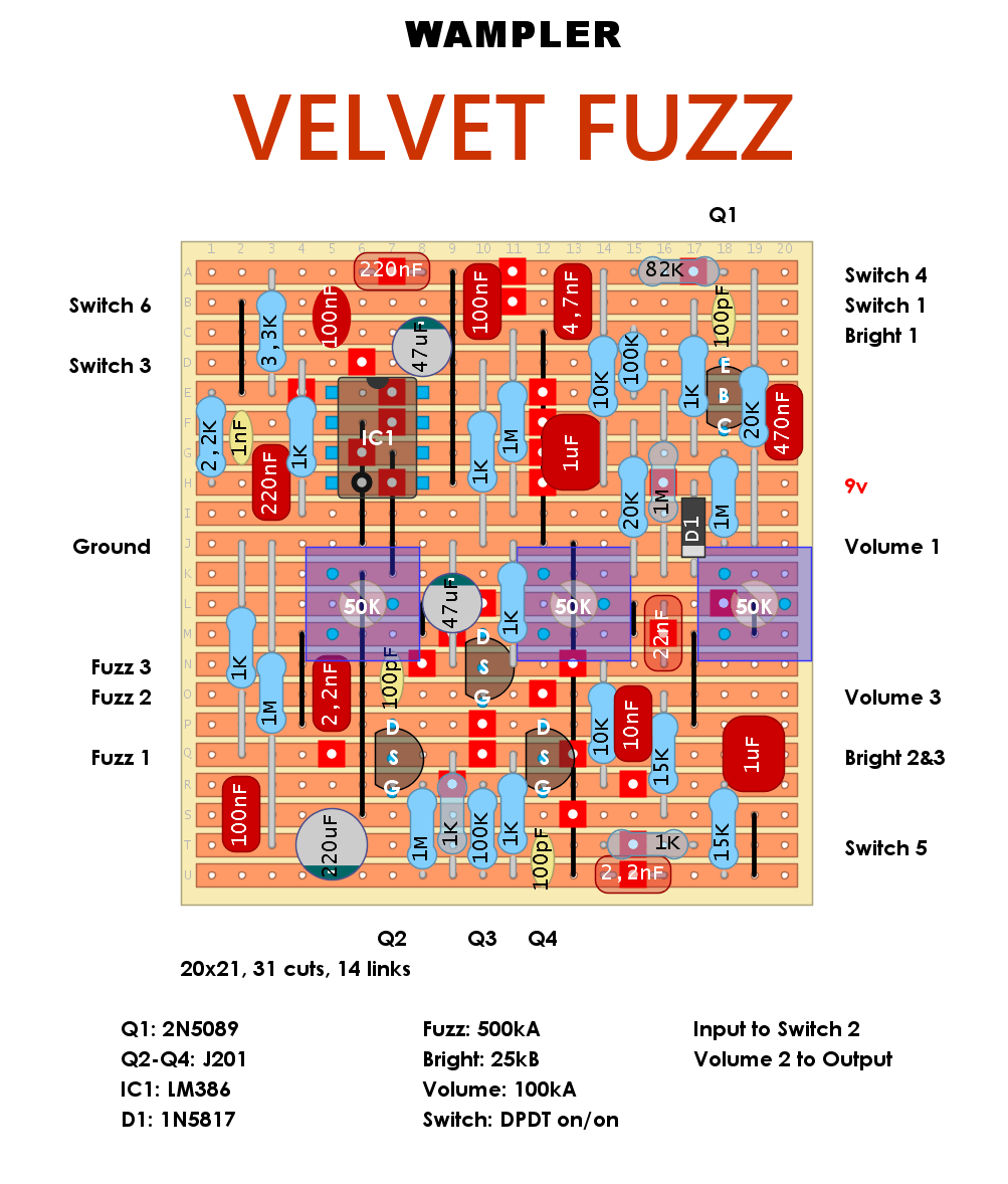 Wampler Velvet Fuzz 43cf244b3968