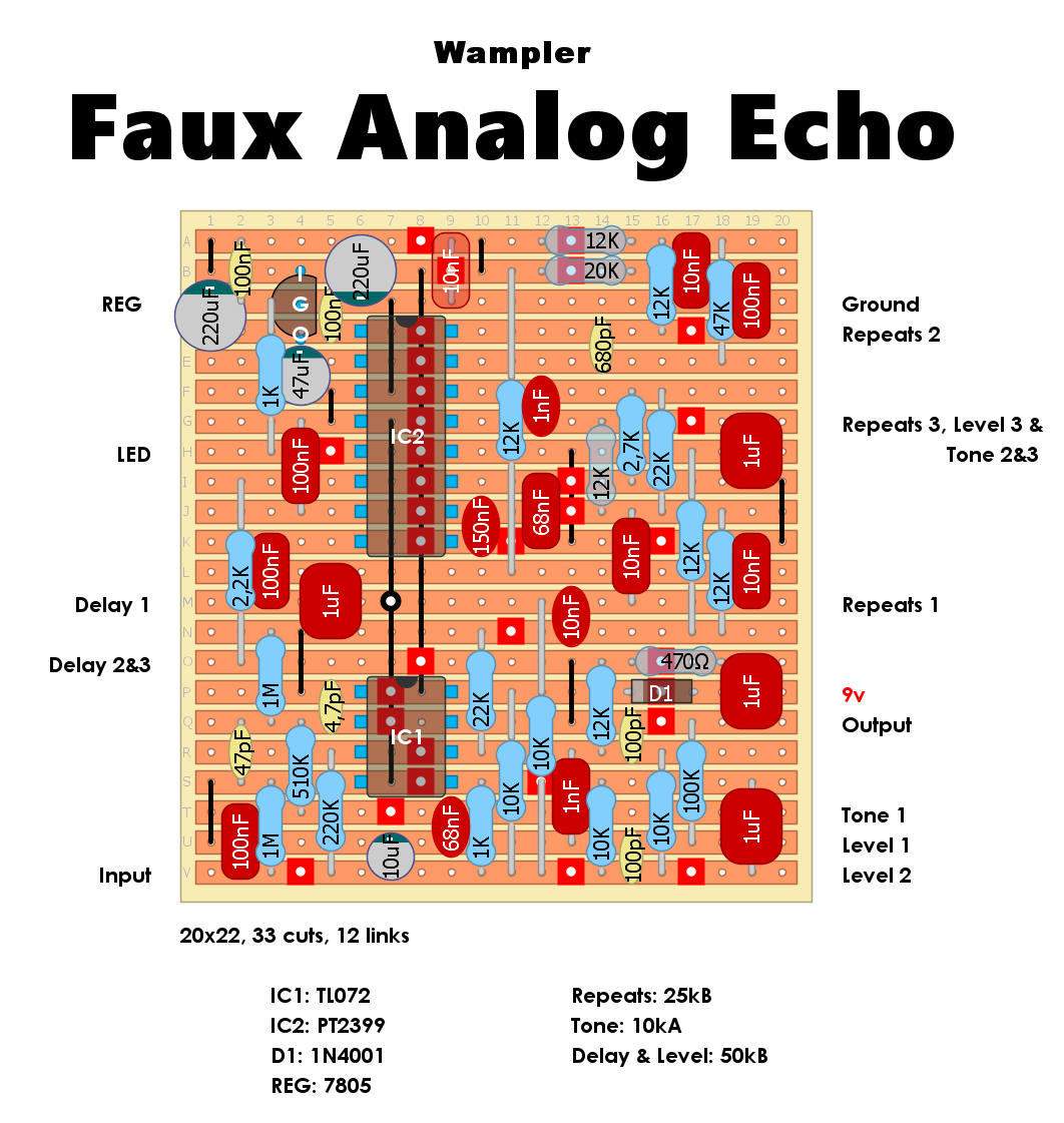 Wampler faux Analog Echo a3db9a6abef9