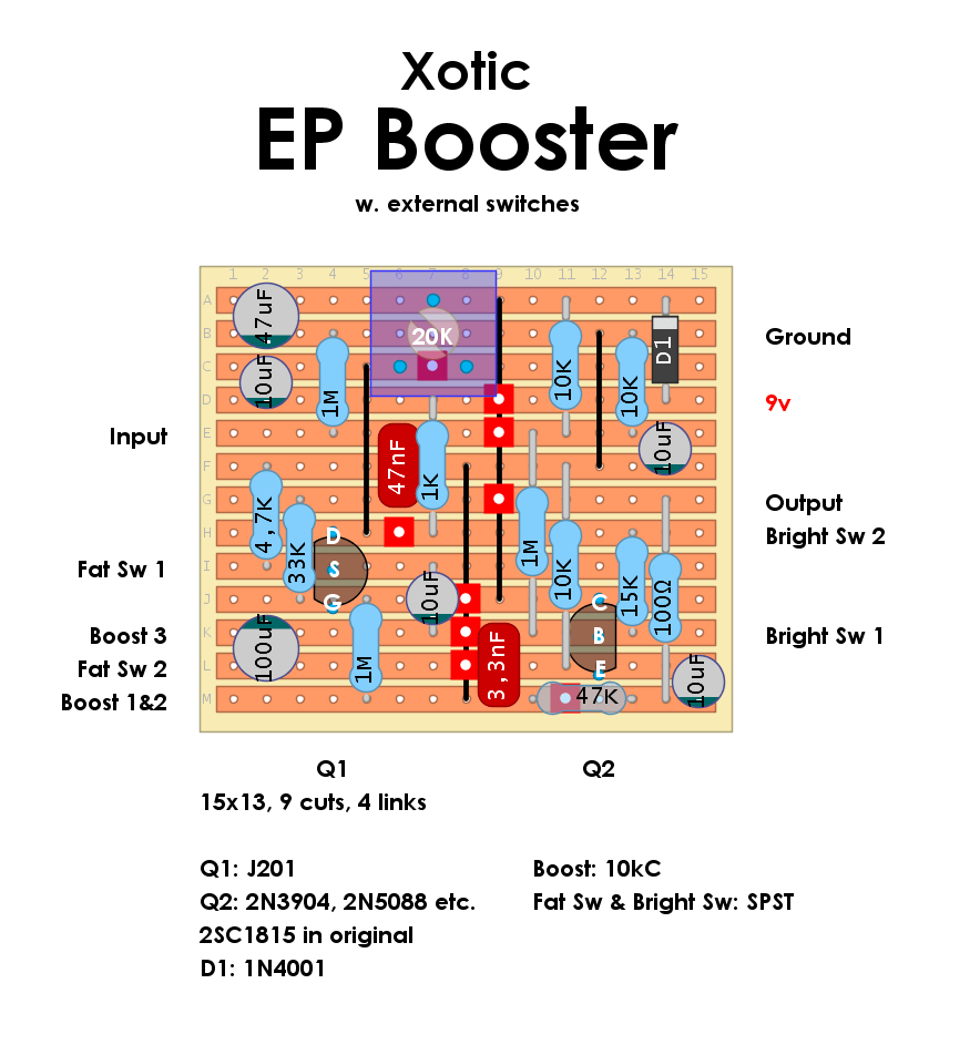Xotic EP Booster dc7480f74676